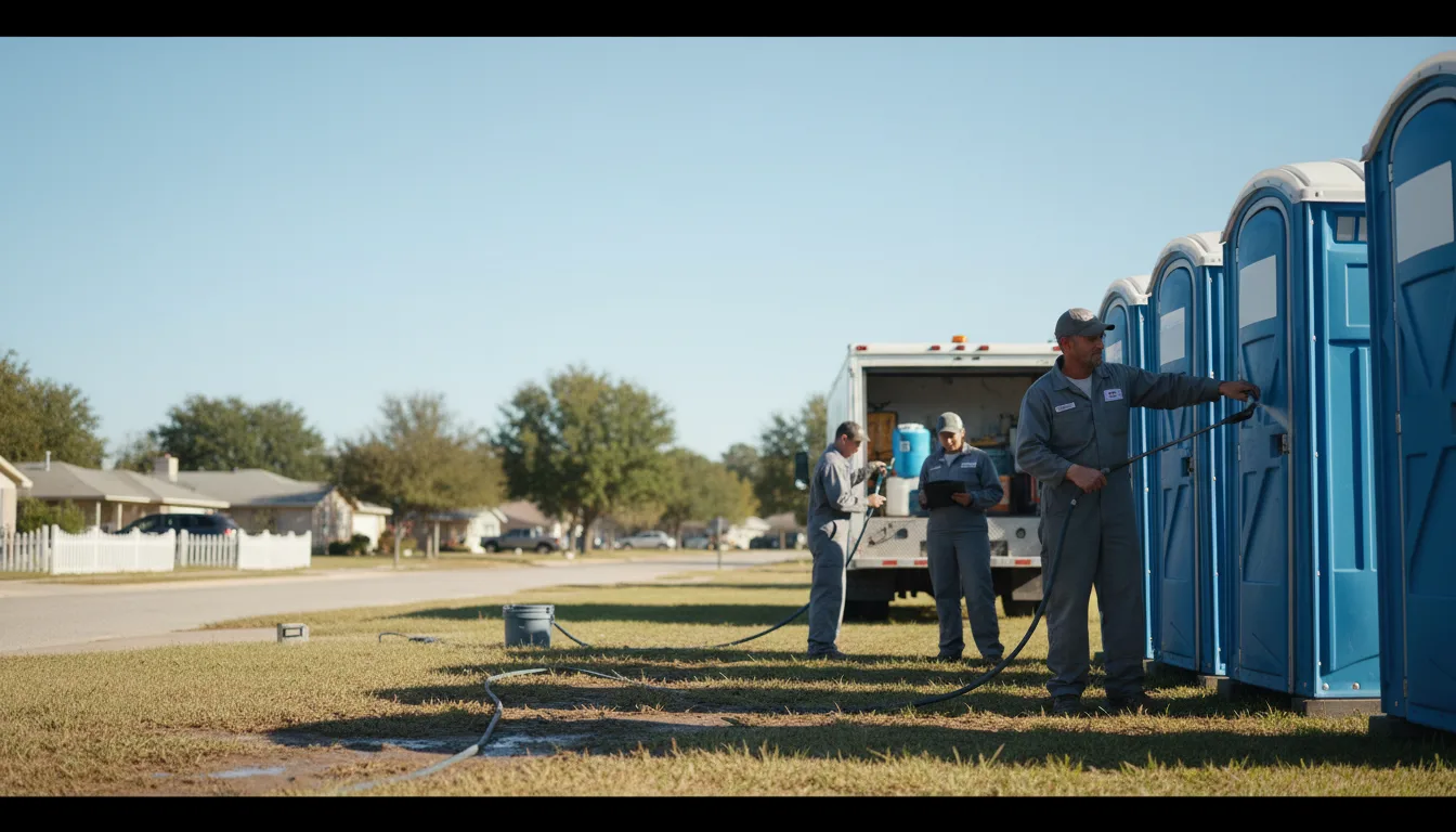 Long-Term Portable Toilet Rental in Madill, OK near me